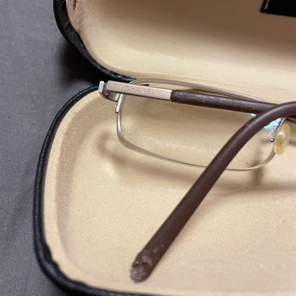 CHANEL Rimless Glasses with Case - Picture 2 of 5